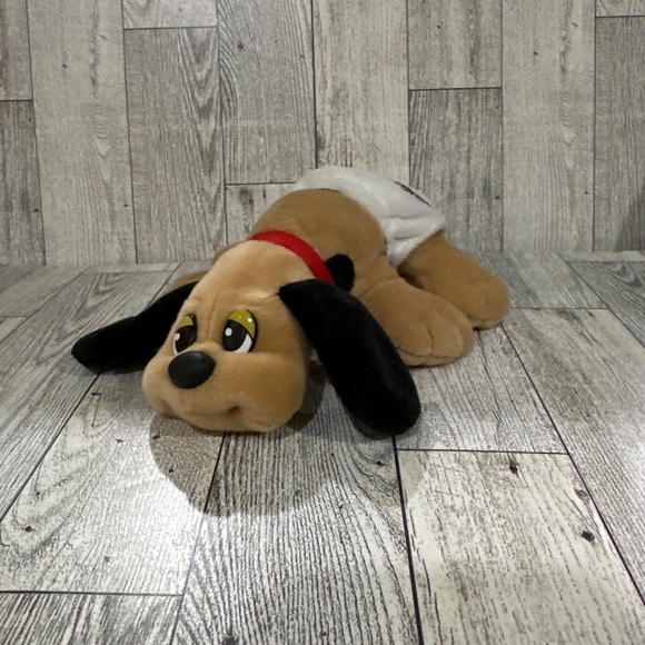 Small Newborn Pound Puppy with Diaper Tonka Plush Stuffie Puppie Baby - Picture 1 of 6